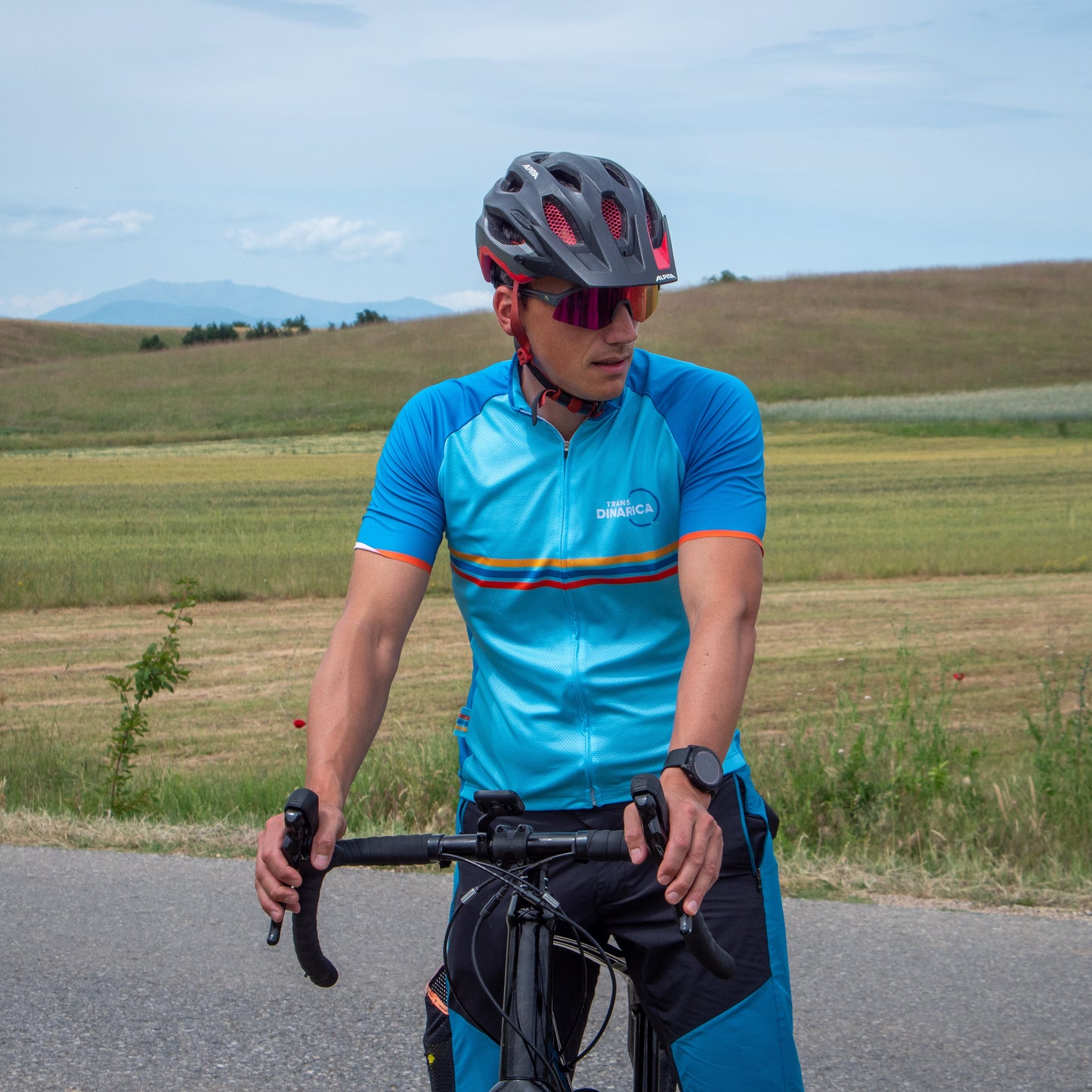 Mens Trans Dinarica Cycling Jersey