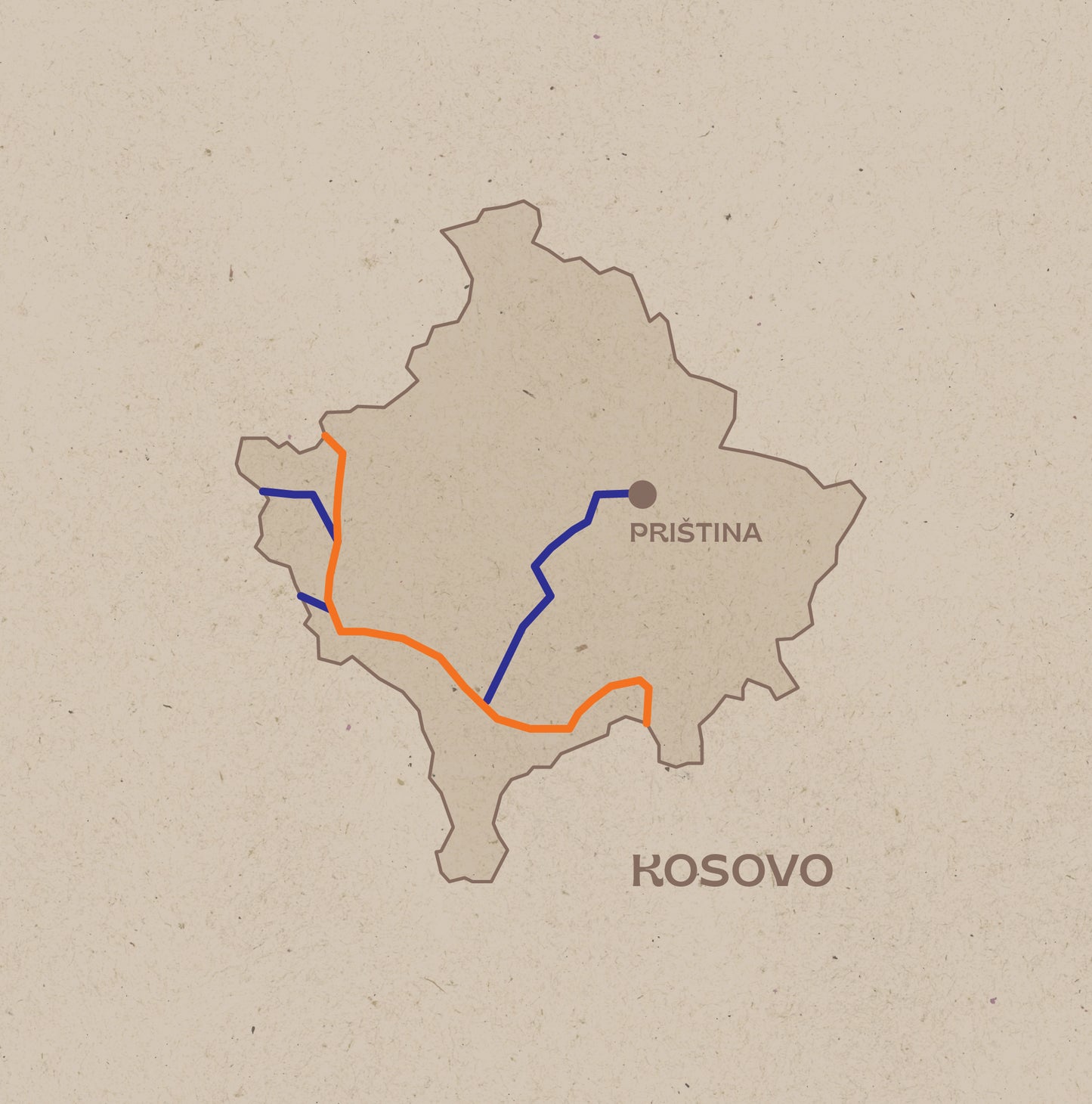 Kosovo Basic Navigation Pack – GPX Files